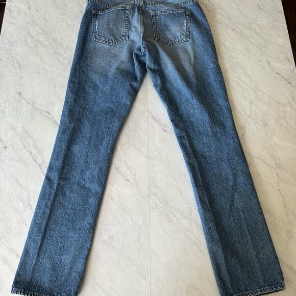 J.Crew Matchstick Denim Jeans 28 distressed straight womens - Picture 7 of 7